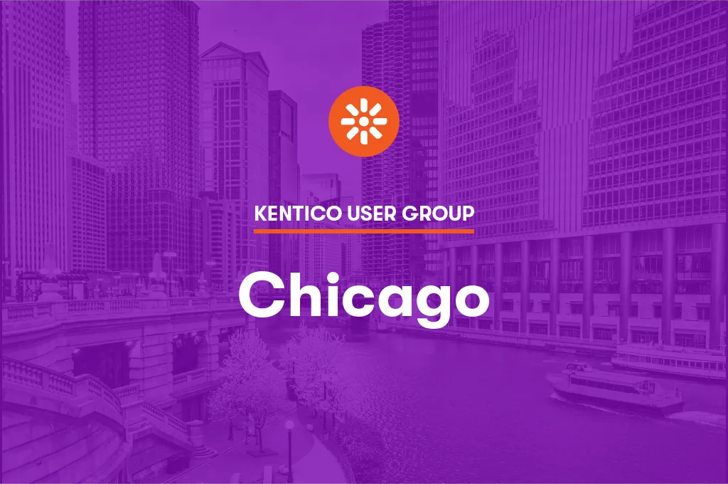 Kentico User Group - Chicagoland Area banner