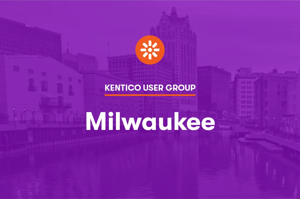 Milwaukee Kentico User Group banner