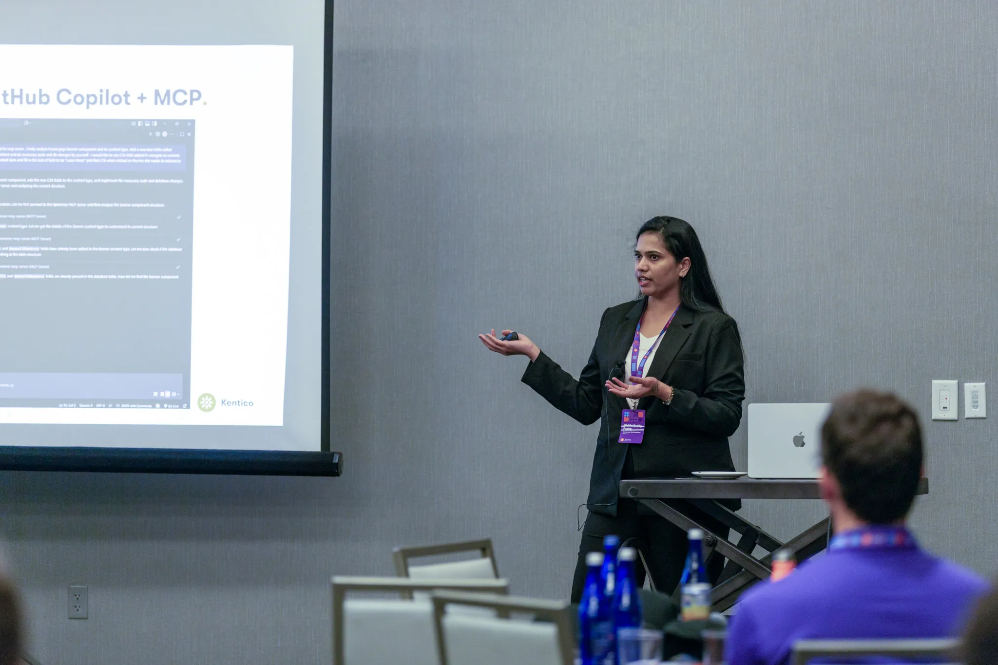 Nikhila in action at Connection Nikhila in action at Connection